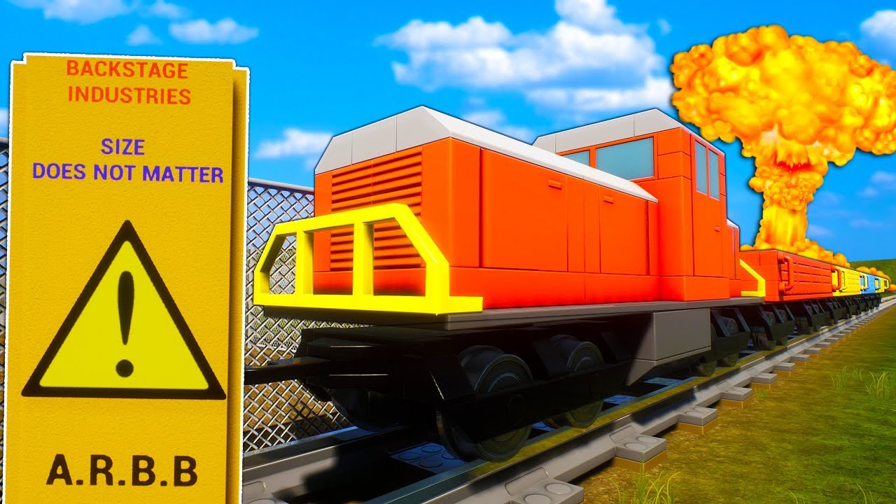 OB & I FOUND A BOMB THAT STOPS THE LEGO TRAIN?! - Brick Rigs Multiplayer Roleplay