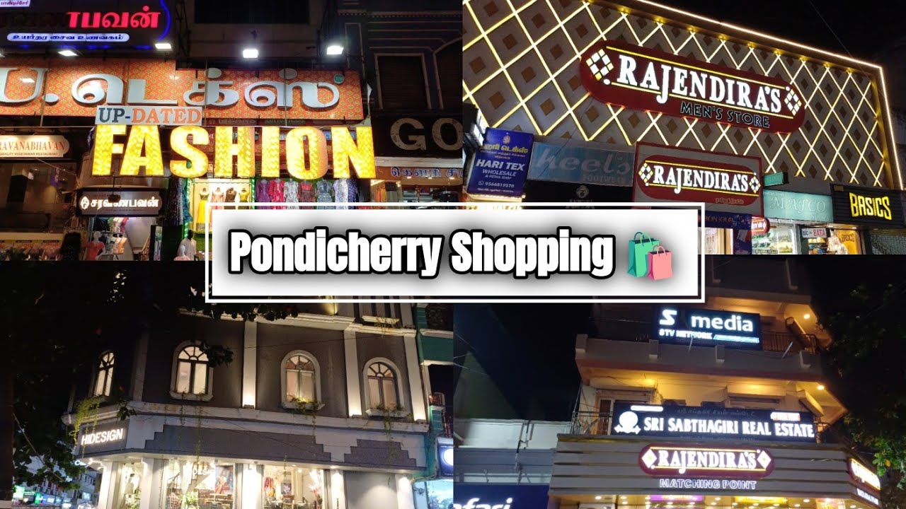 Street Shopping in Pondicherry | Pondicherry shopping vlog #vlogs