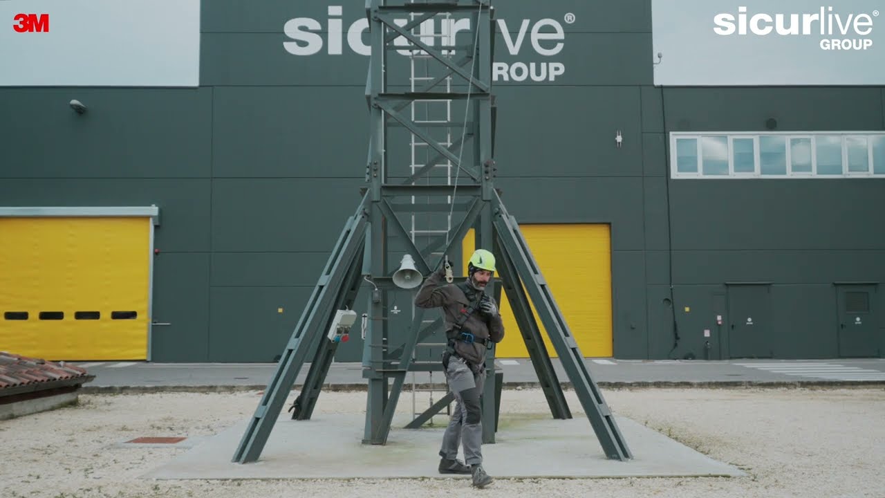 3M - DBI Sala Rollgliss R550 | Evacuazione di emergenza da torre eolica