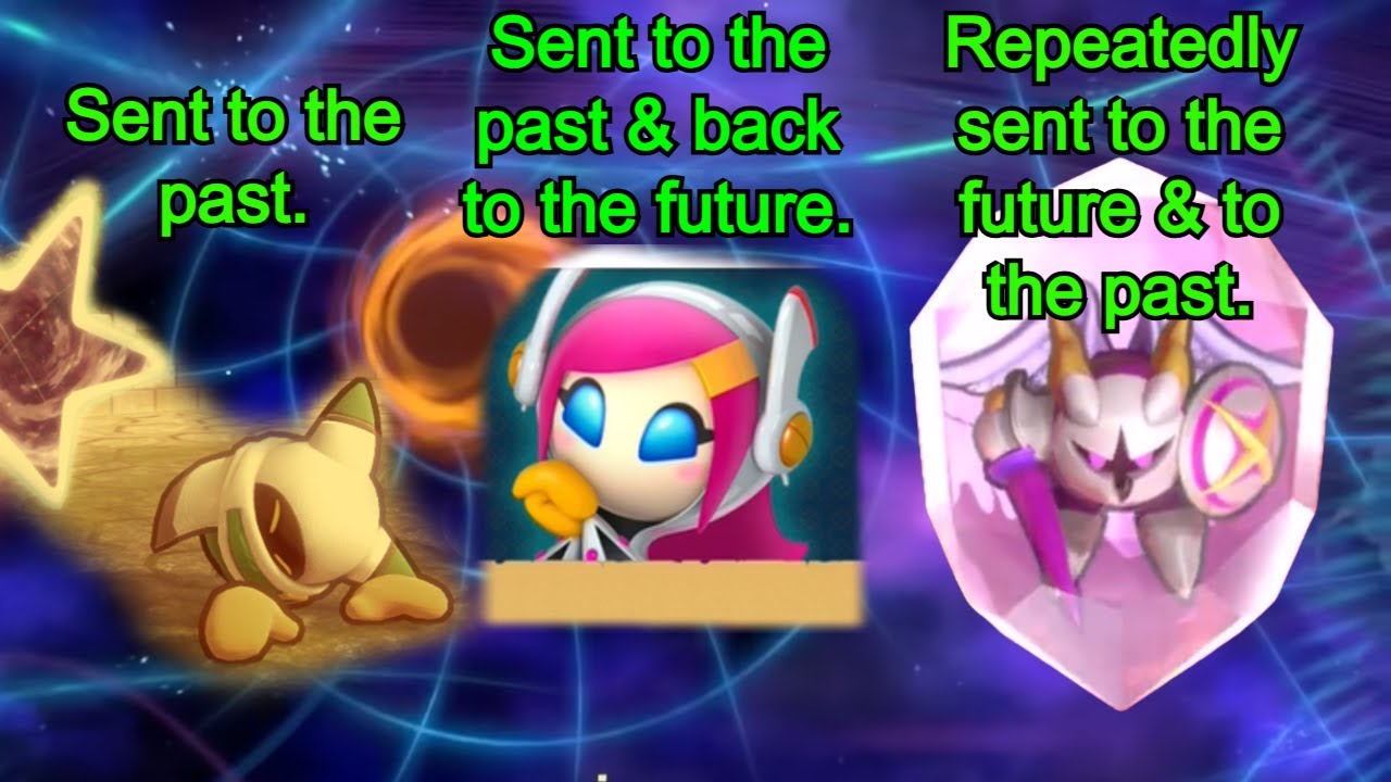 Every instance of Another Dimension being used for time travel [Remade] · Kirby series