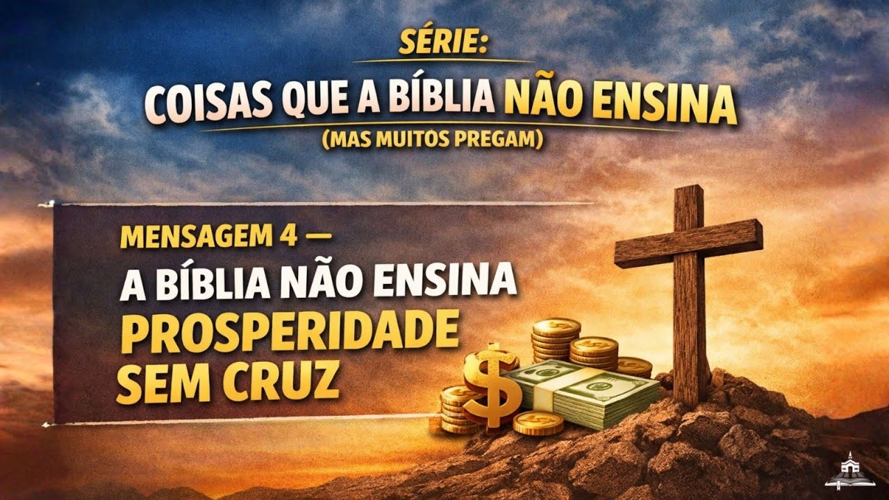 A Bíblia não Ensina Prosperidade sem Cruz - Lucas 9:23