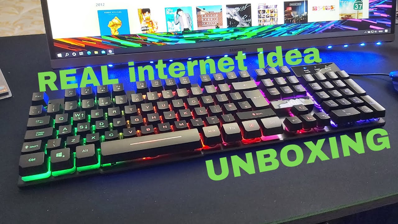 Rii RK100 Gaming Keyboard UNBOXING (LED BACKLIT)