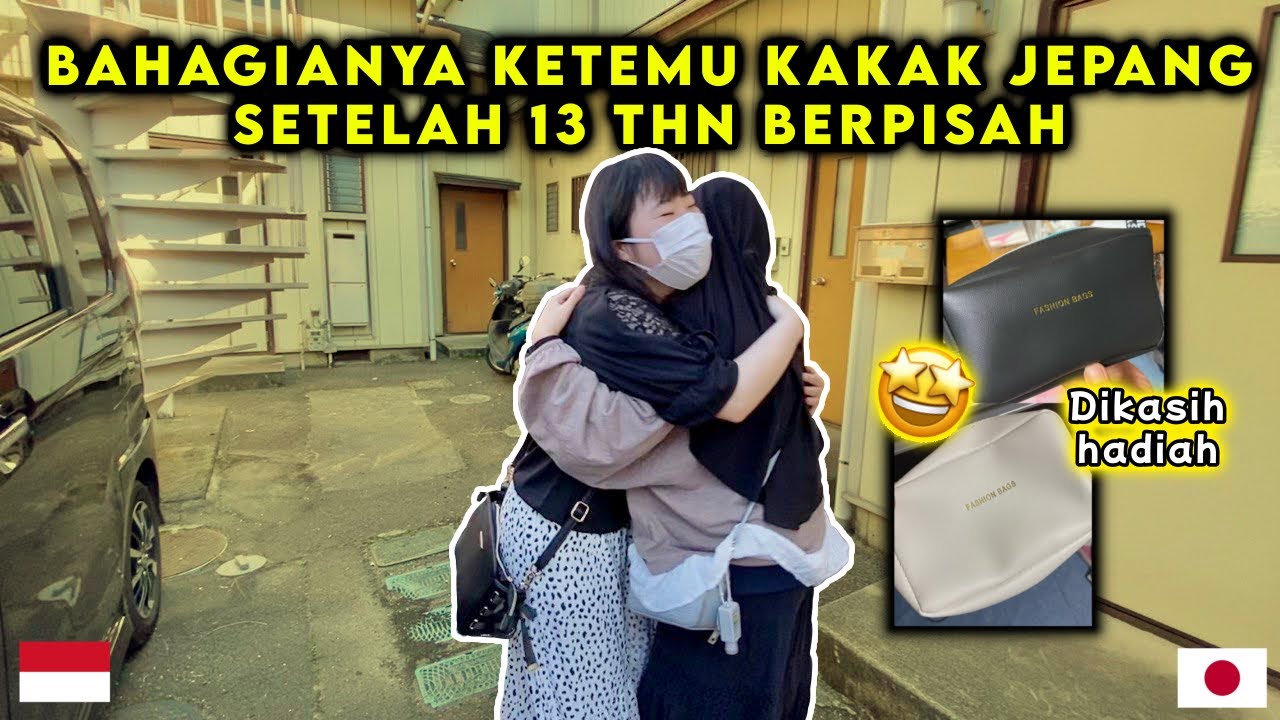 Akhirnya bisa bertemu dan main2 lagi sama kakak Jepang🇯🇵setelah 13thn berpisah