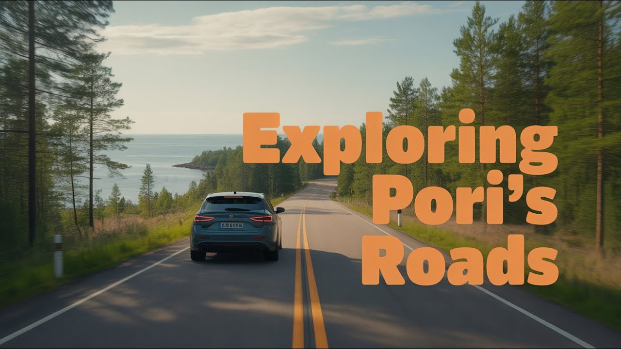 Driving Through Pori, Finland 🇫🇮 | Relaxing City Drive in Summer 4K 🚗