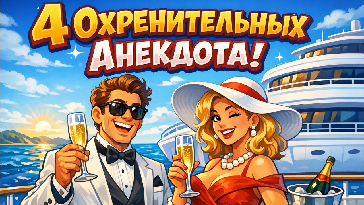 4 Охренительных Анекдота!