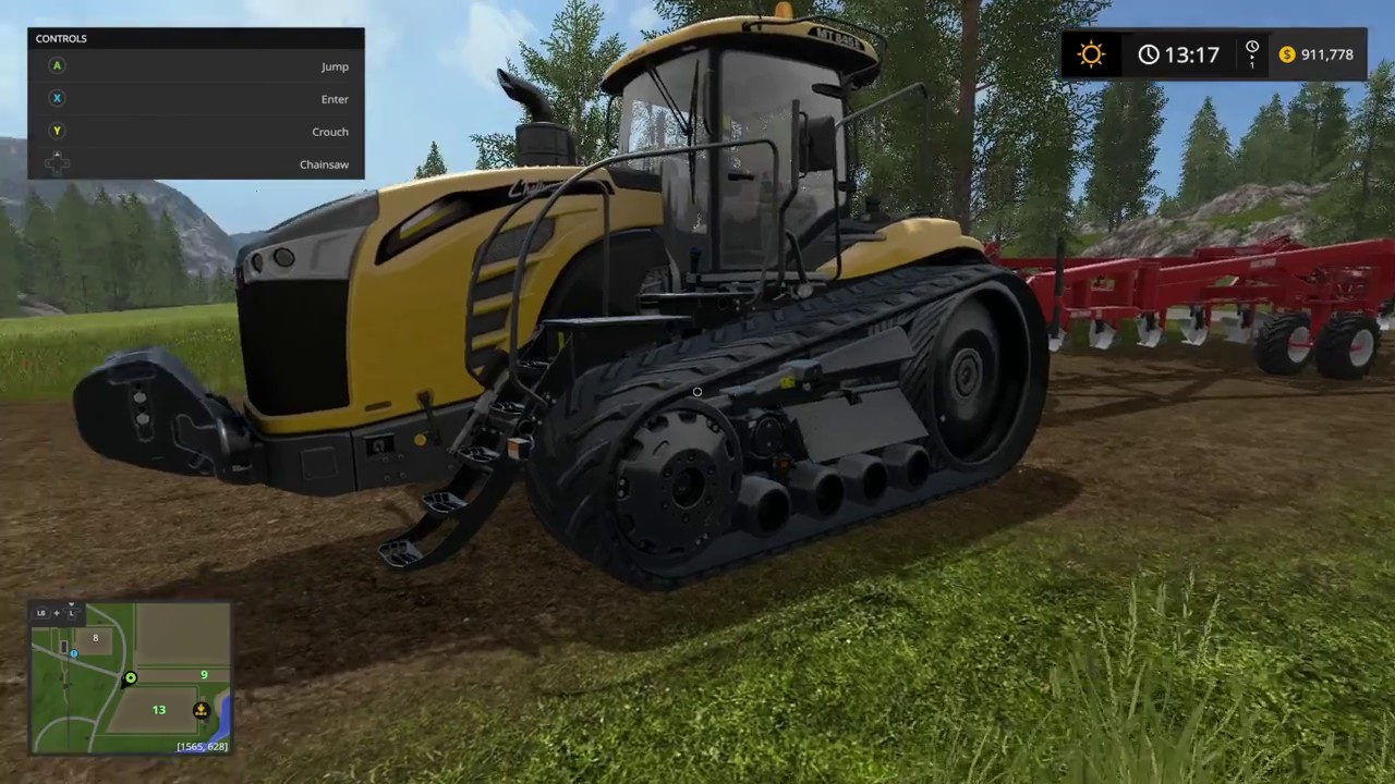 farming simulator 17 challenger mT800