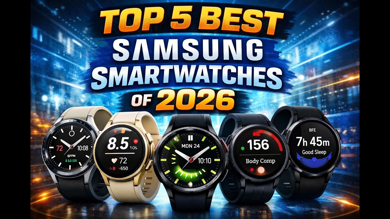Top 5 Best Samsung Smartwatches of 2026