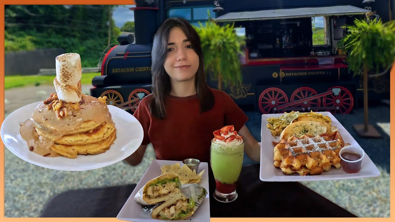 ¿Qué Hace un TREN en Este Restaurante de Puerto Rico? 🚂🇵🇷