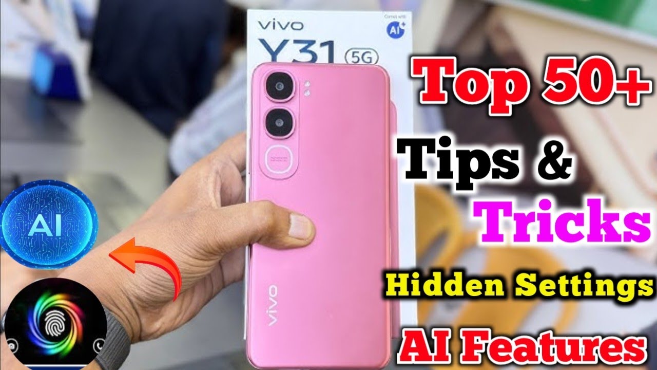 Top 50+ Tips And Tricks Vivo y31 5g Tips and Tricks | Vivo Y31 5g Hidden Features | Top 50+