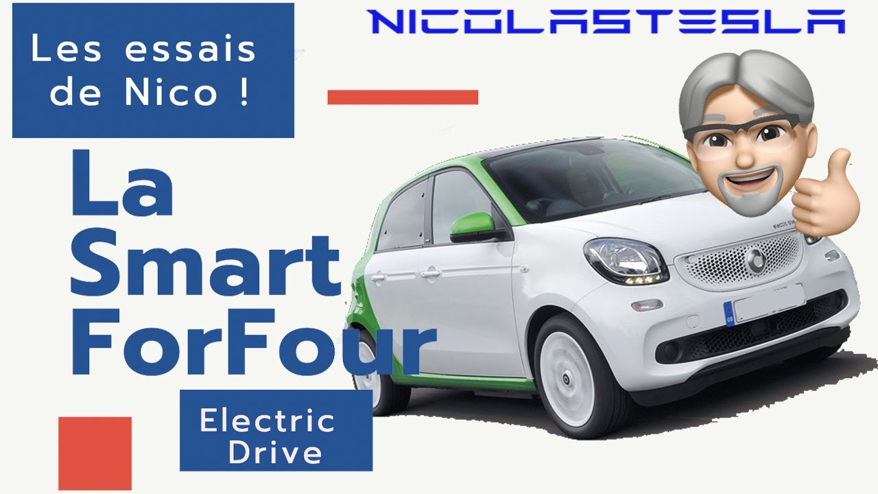 Les essais de NicolasTesla ! Essai et Prise en Mains de la Smart ForFour Electric Drive !