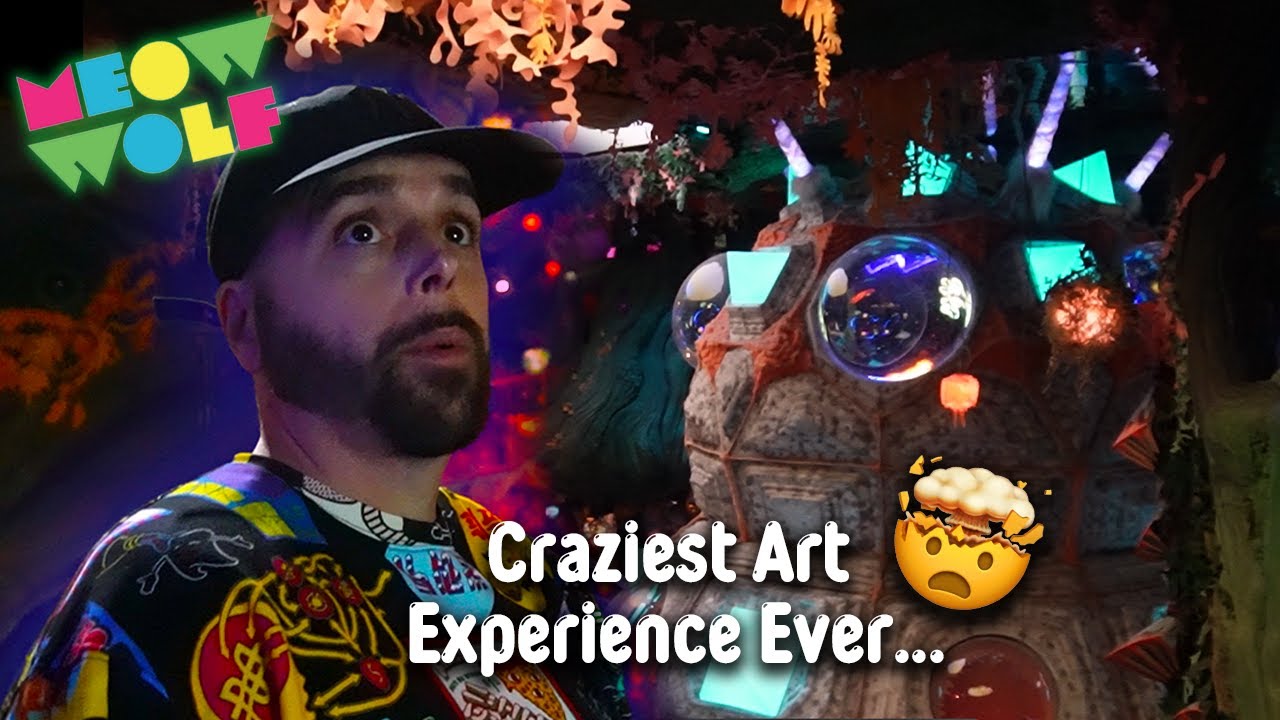 Full Tour of MEOW WOLF Convergence Station in Denver! (CRAZIEST ART EXPERIENCE EVER)