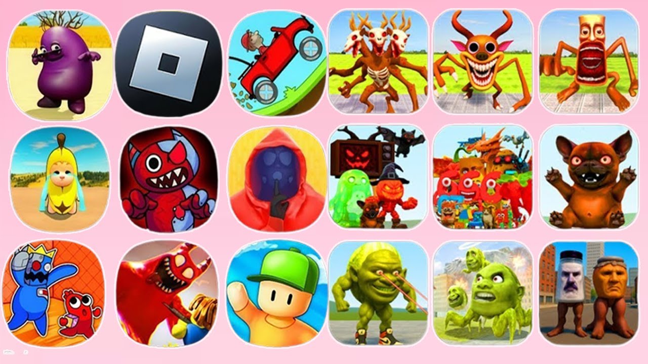 Save Prisoner, GRINCH PRISON RUN,Minecraft,Save The Fish, Death Puzzle, PAC-MAN, DOP 4, Scary little