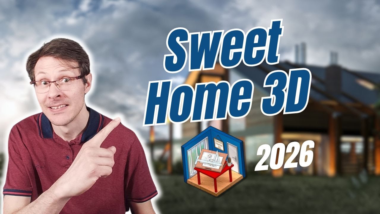 Sweet Home 3D 2026 : Créez Votre Plan 3D Comme un Pro (Guide Débutant Ultra Simple)