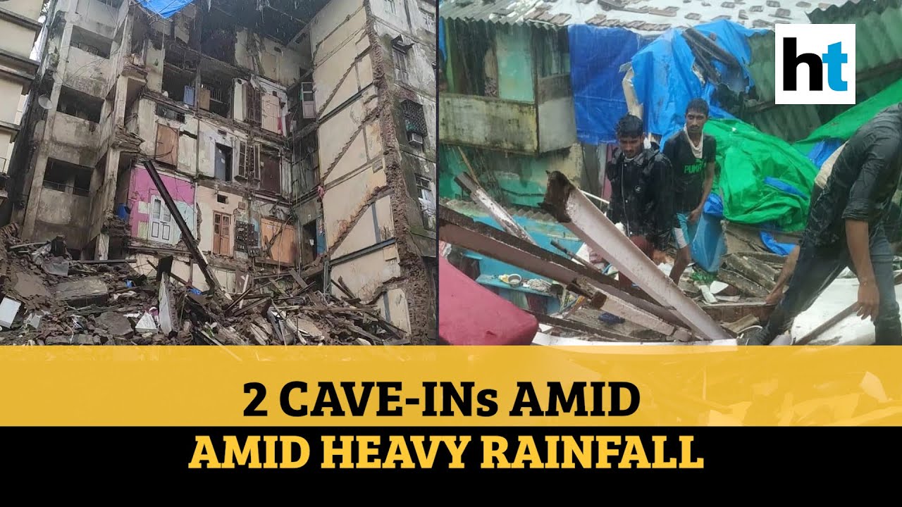 Mumbai: 2 buildings collapse, rescue ops underway amid heavy rainfall
