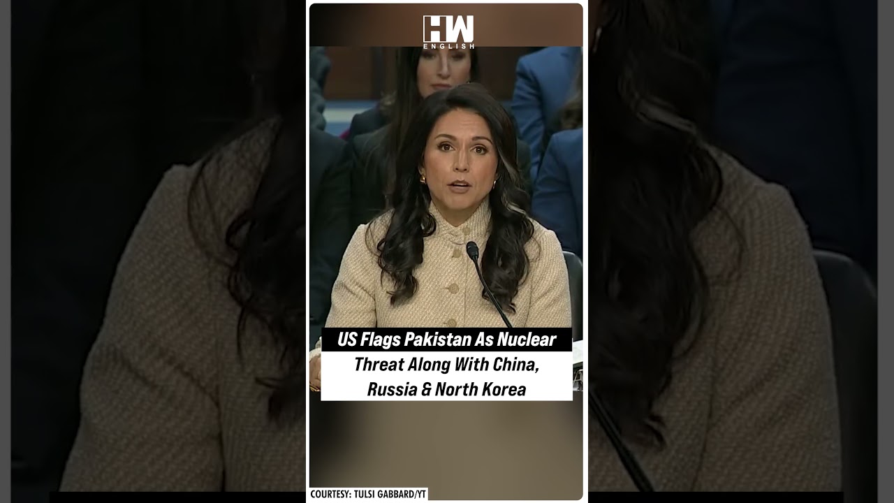 #Shorts | US Flags Pakistan As Nuclear Threat Along With China, Russia & North Korea | Tulsi Gabbard
