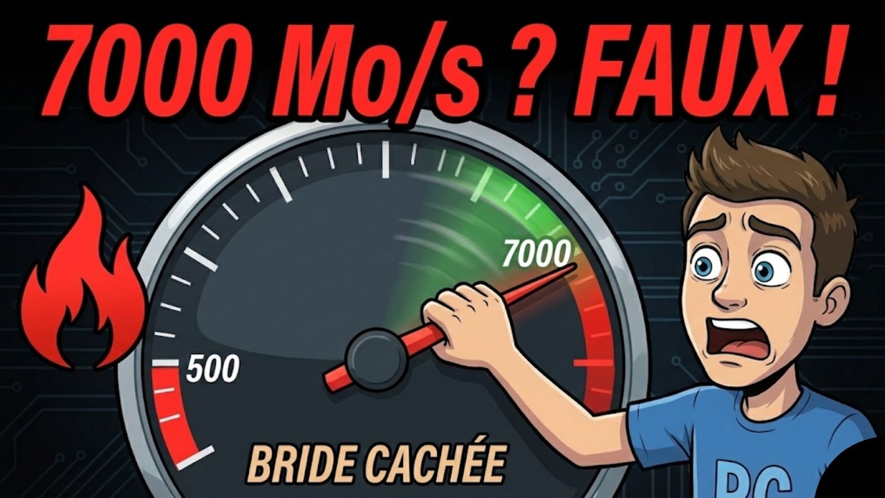 Pourquoi ton SSD est plus LENT que tu crois (La vérité) 🛑