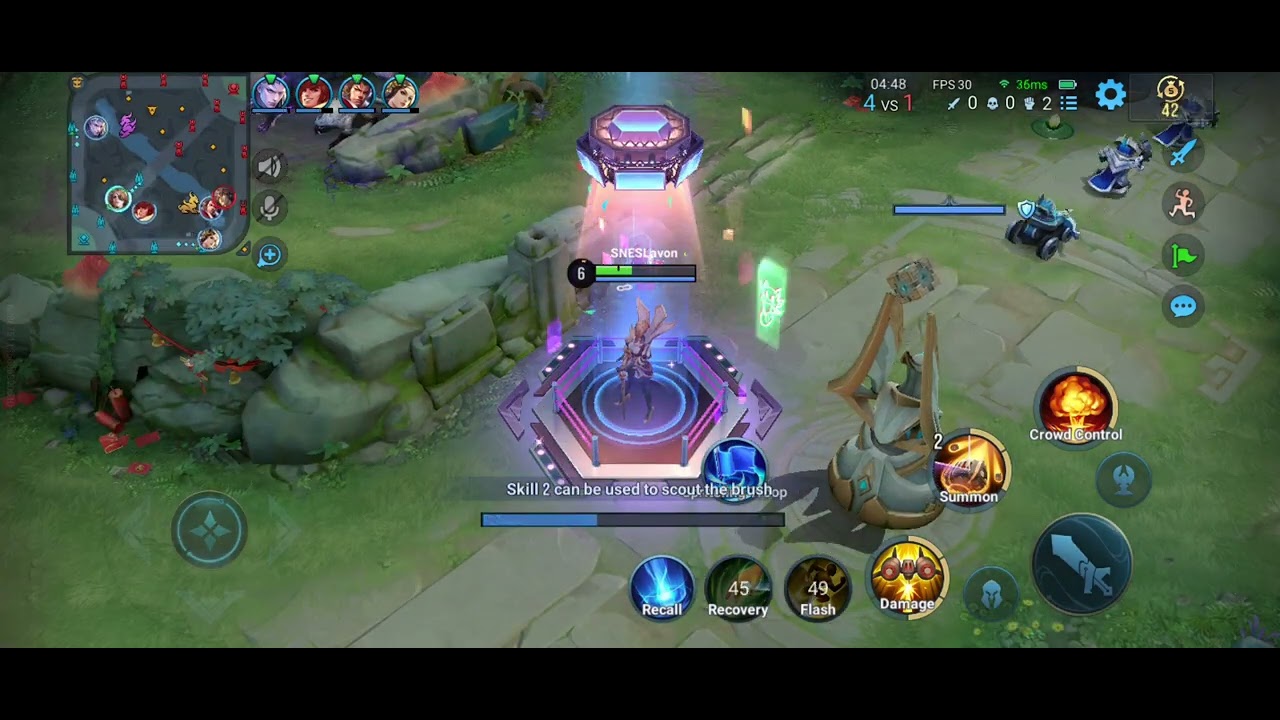 Ranked Match Mid Lane (Honor of Kings)