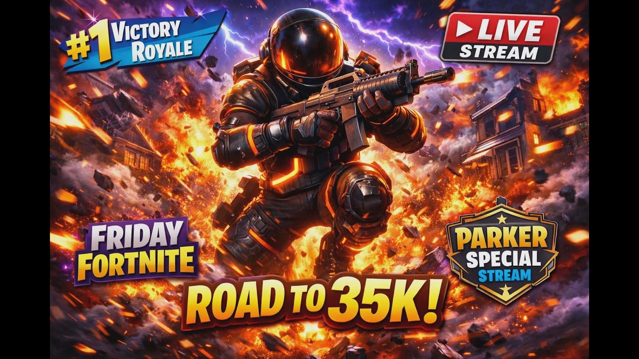 [LIVE] SHOWCASING DARK VOYAGER (PARKER SPECIAL STREAM)|FT KYOTO SHIOTA|FRIDAY FORTNITE