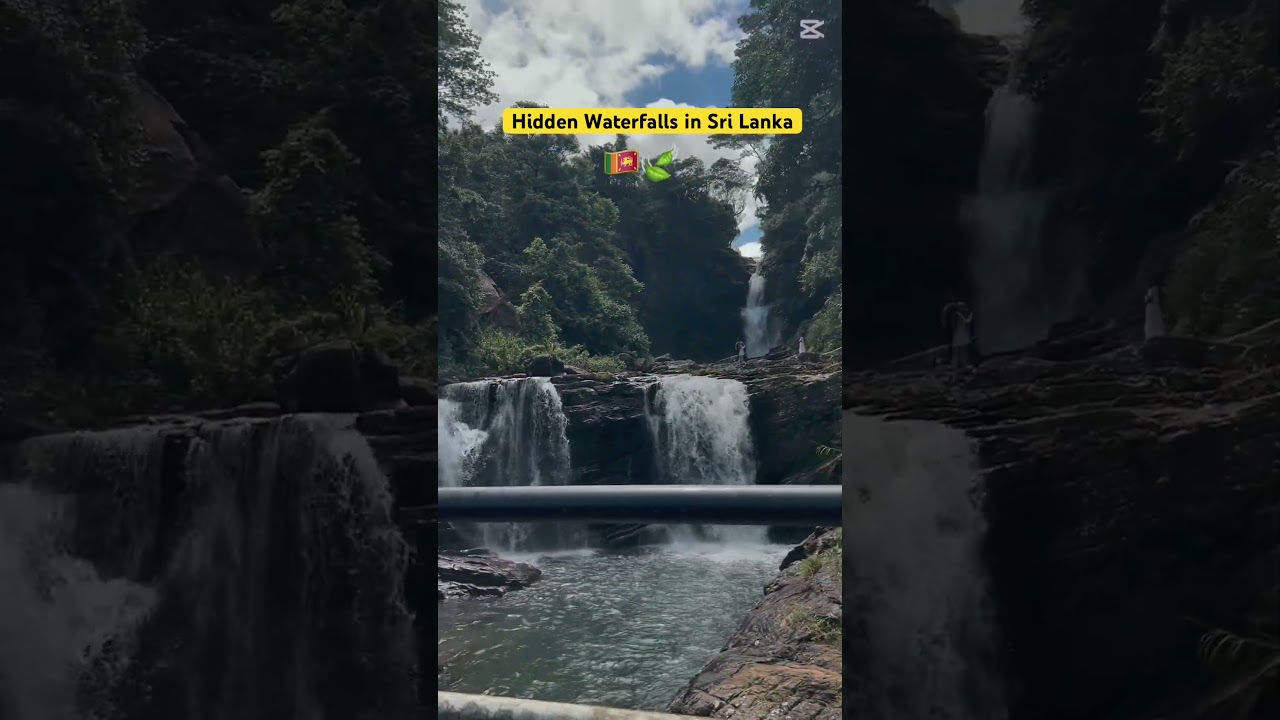 Hunting for Hidden Waterfalls in Sri Lanka 🇱🇰 | Kadiyanlena Falls Adventure! #waterfall #srilanka