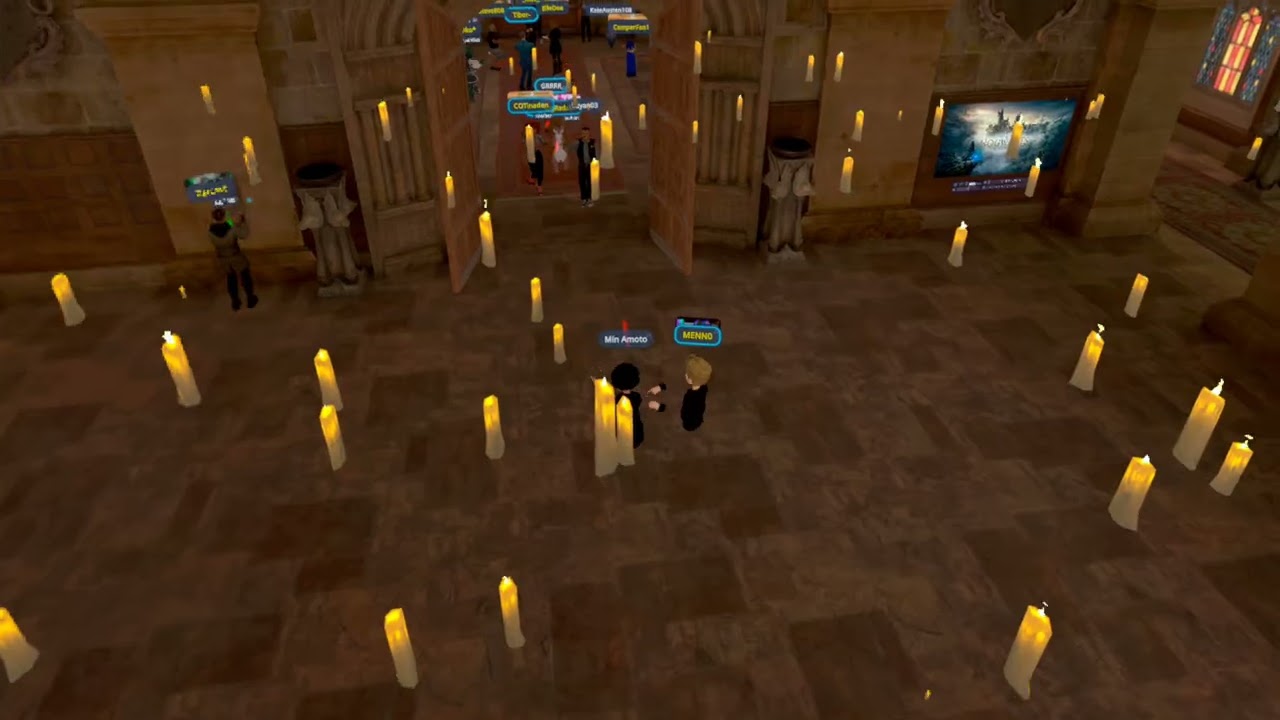 HOGWARTS LEGACY: THE GREAT HALL ON VRCHAT
