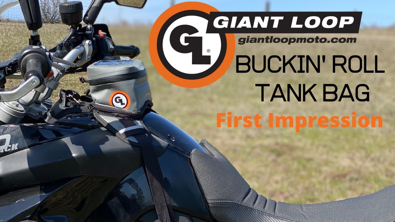 Giant Loop Buckin' Roll Tank Bag First Impression
