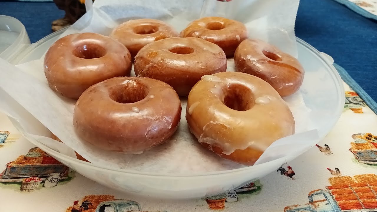Bread Machine Yeast Donuts 🍩🍩