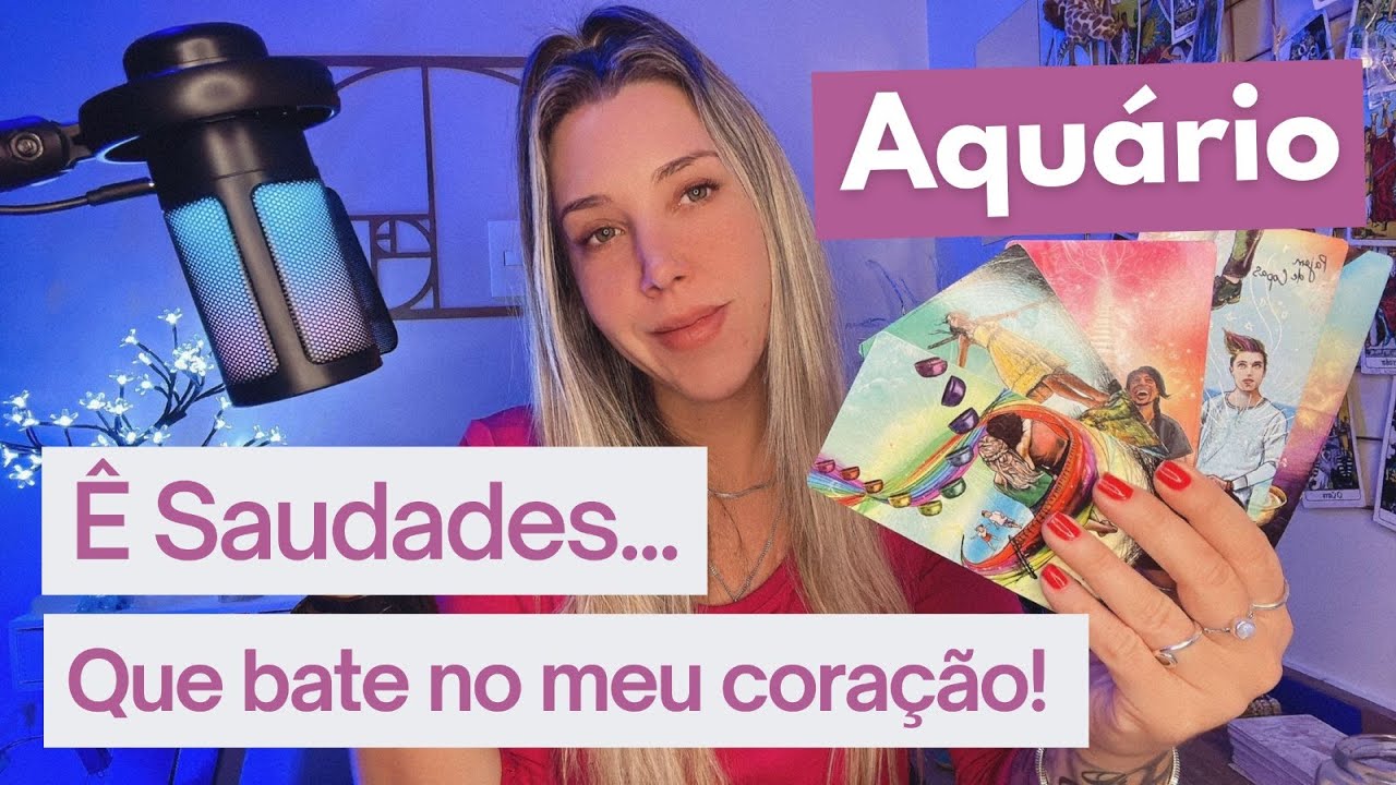 SIGNO DE AQUÁRIO ♒️ AMOR ❤️ É muita saudade! Alguém apaixonado te acha única(o). Teve que perder…