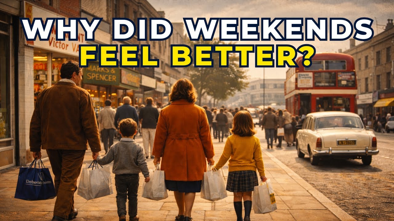 A Normal Saturday in the UK (1972) — Why Weekends Felt Better