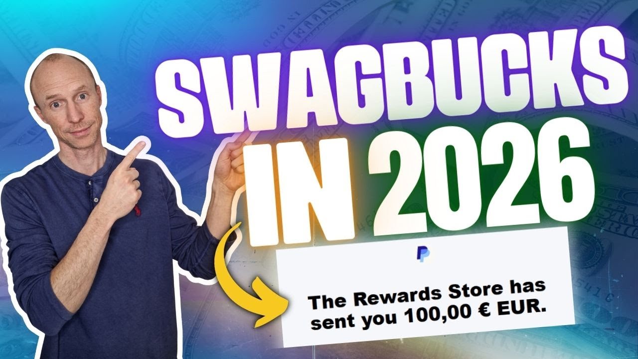 Swagbucks Review 2026 &ndash; Still Worth It? (&euro;100 Payment Proof + Pros & Cons)