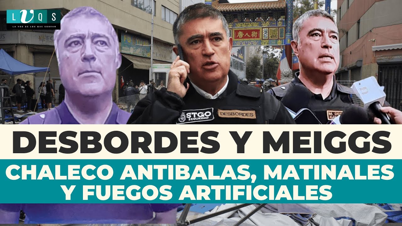 🔴 Desborde y show de Meiggs: Chaleco antibalas, matinales y Fuegos artificiales