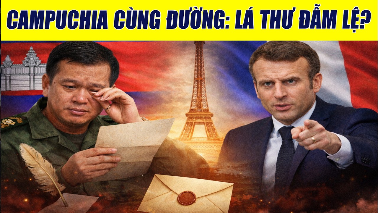 Sự Thật Bức Thư Gửi Tổng Thống Pháp: Campuchia 