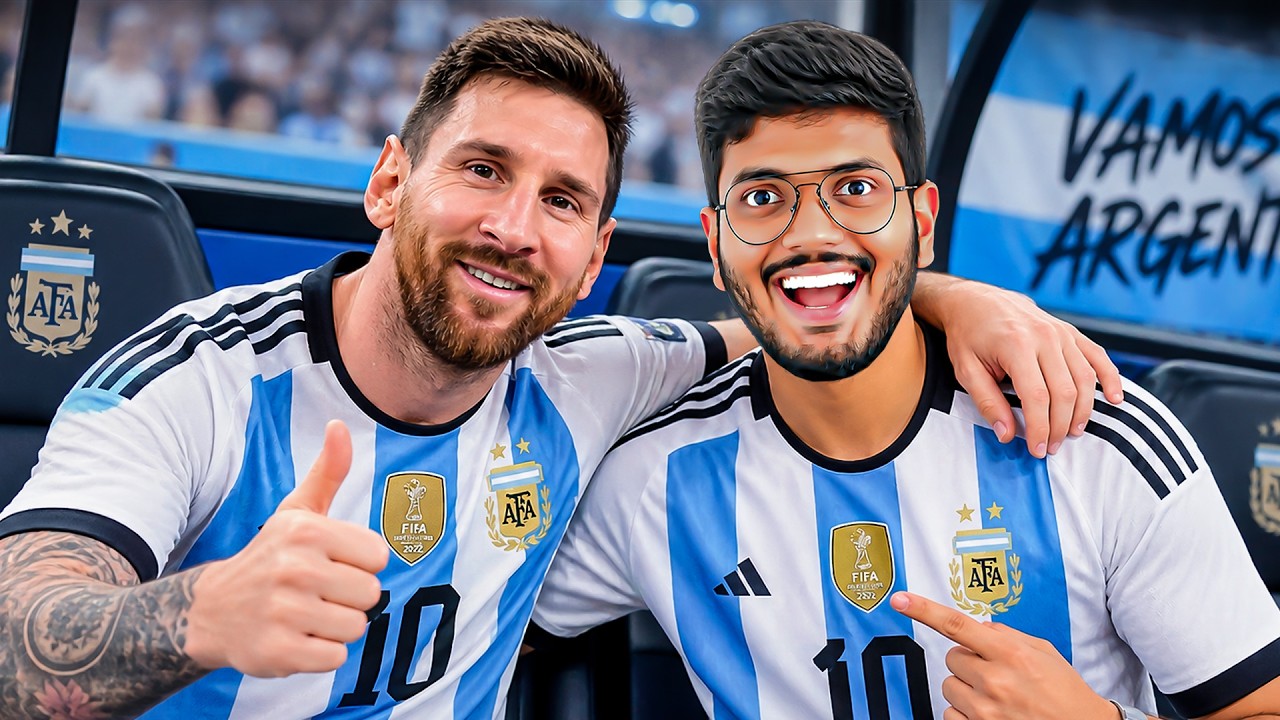 Я встретил Месси 🐐
