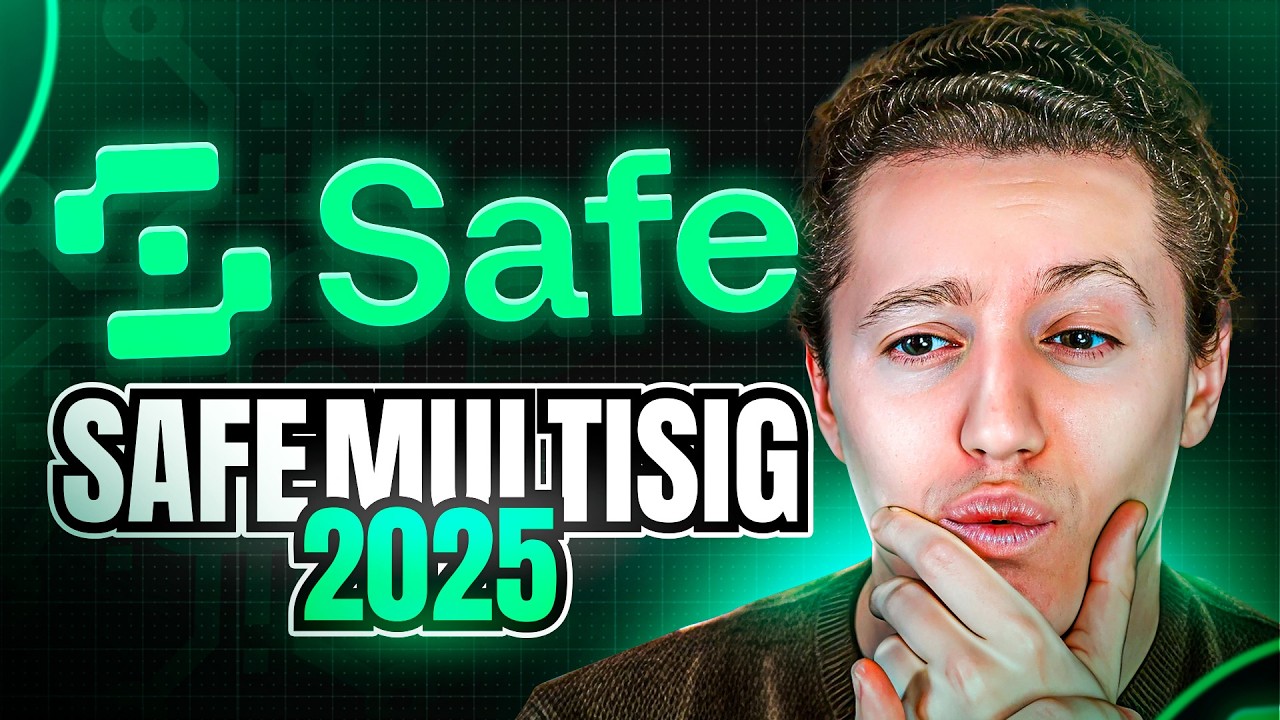 Safe Wallet Multisig Tutorial 2025  │Safest Way to Store Crypto ✅