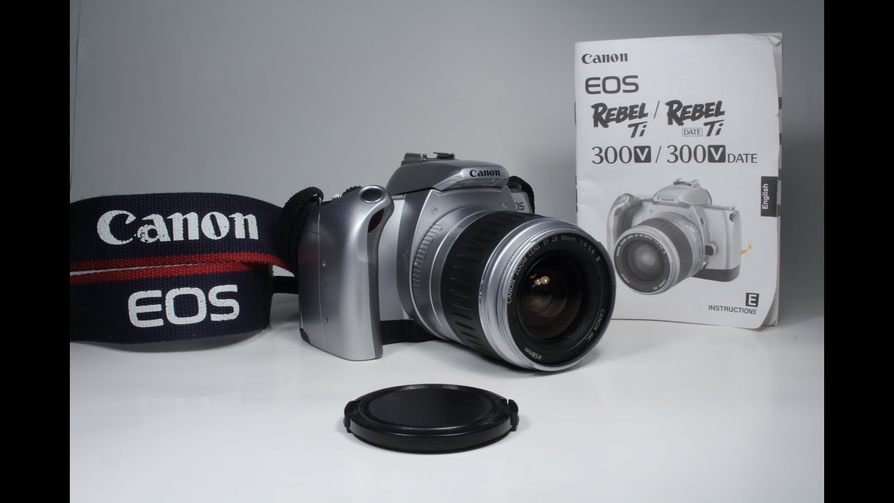 Canon EOS Rebel Ti 35mm film SLR camera