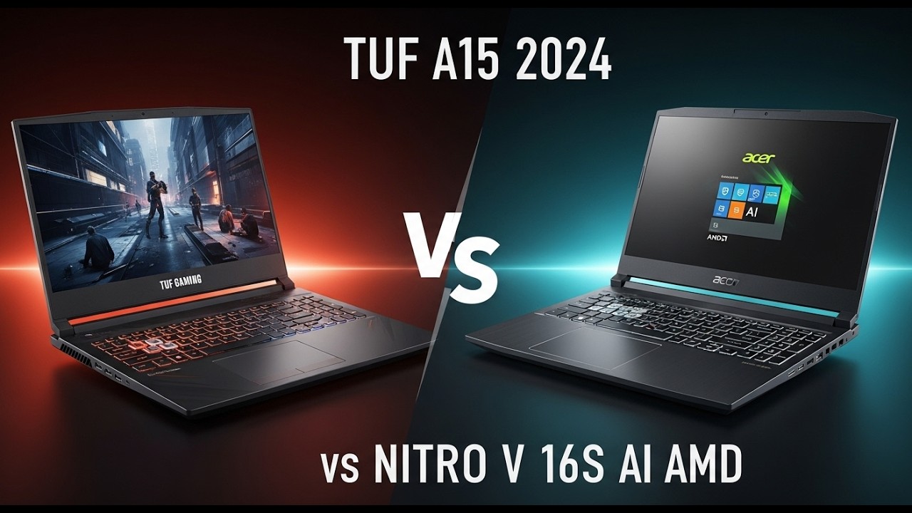 TUF Gaming A15 2024 vs Nitro V 16S AI AMD | Old vs New Full Comparison Under $1200
