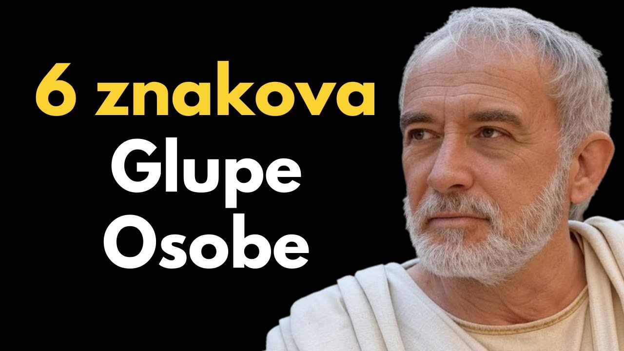 6 Znakova koji Otkrivaju Glupog Čovjeka | Stocizam