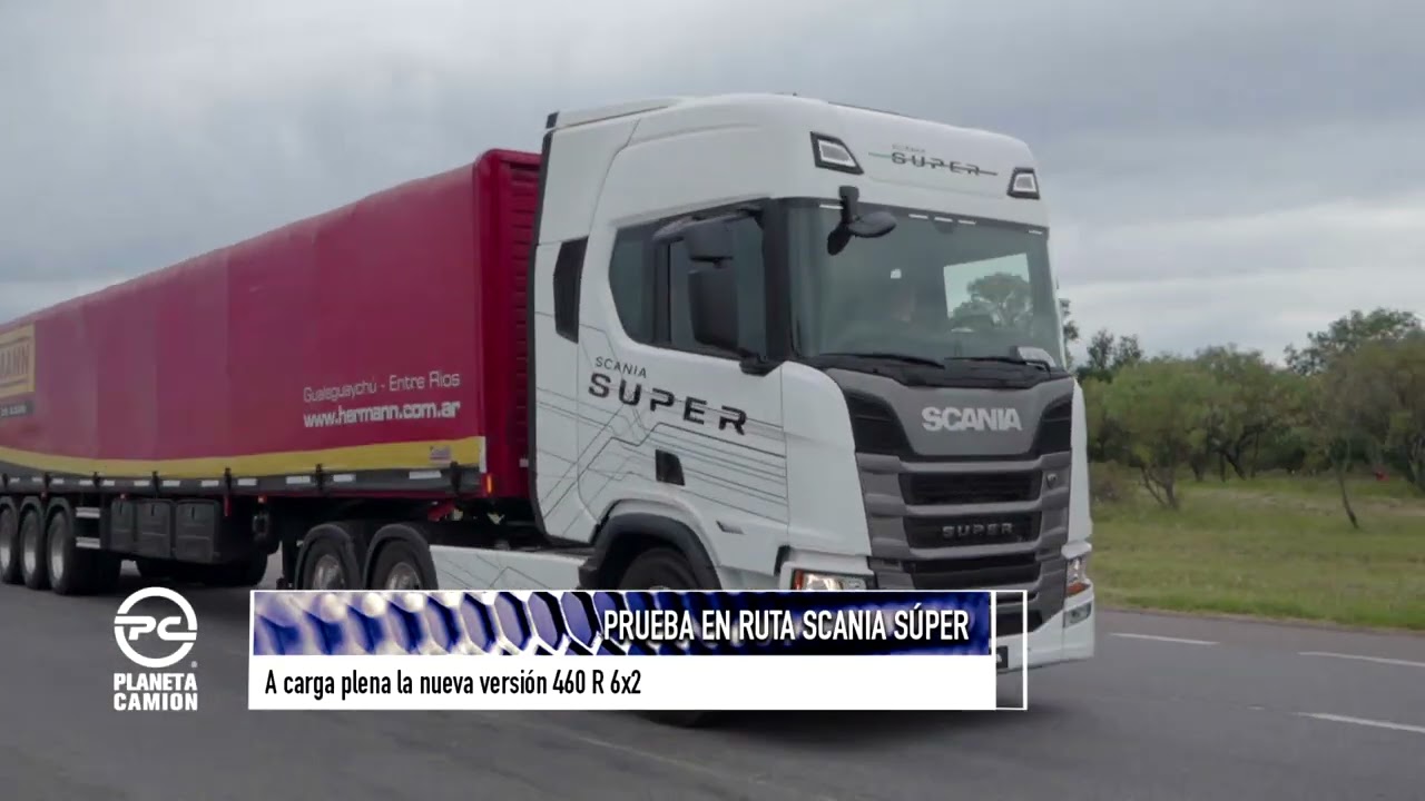 PRUEBA EN RUTA SCANIA SÚPER