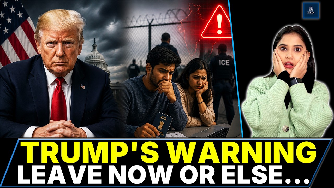 Trump's Immigration Warning 2026- How It Affects Indians In America | H1B Green Card | EIKOS Global