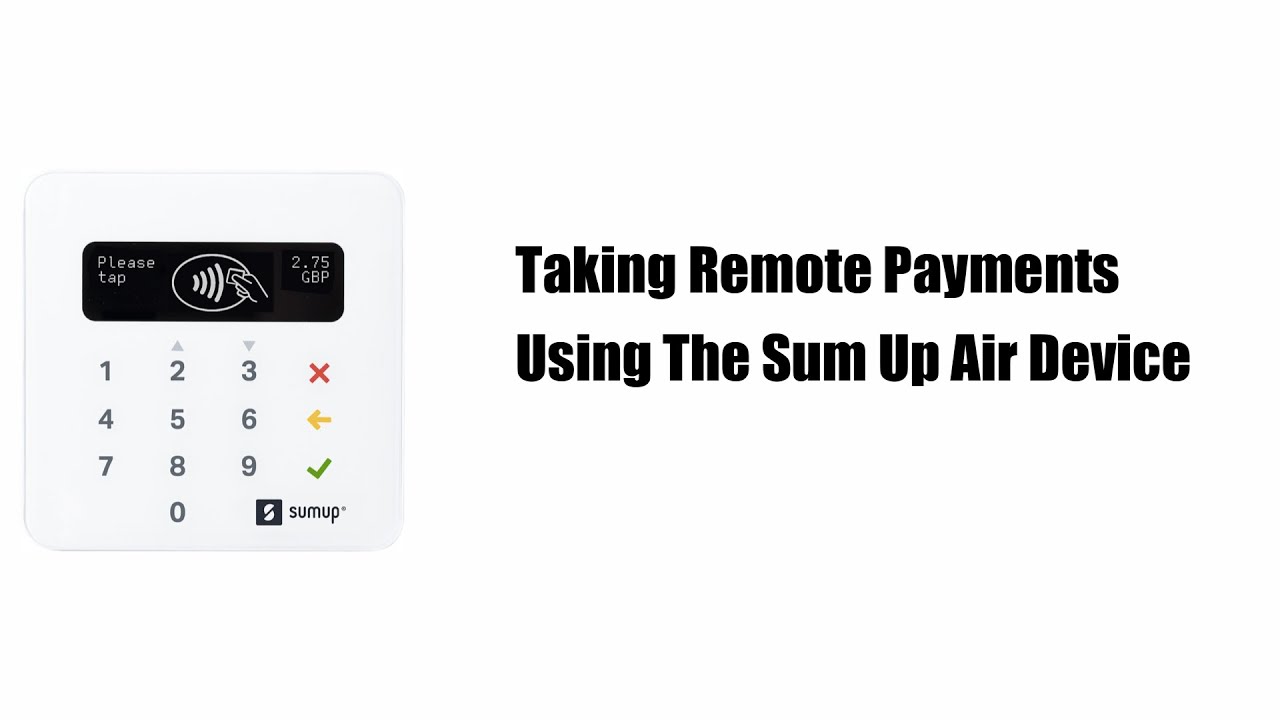 Taking Remote Payments Using #SumUp #Payment #system