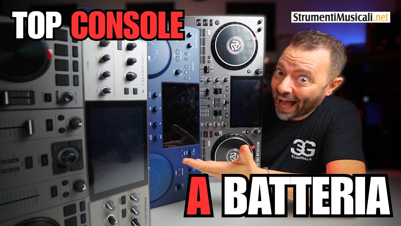 LE MIGLIORI CONSOLE PER DJ PORTATILI E A BATTERIA | STRUMENTIMUSICALI.NET