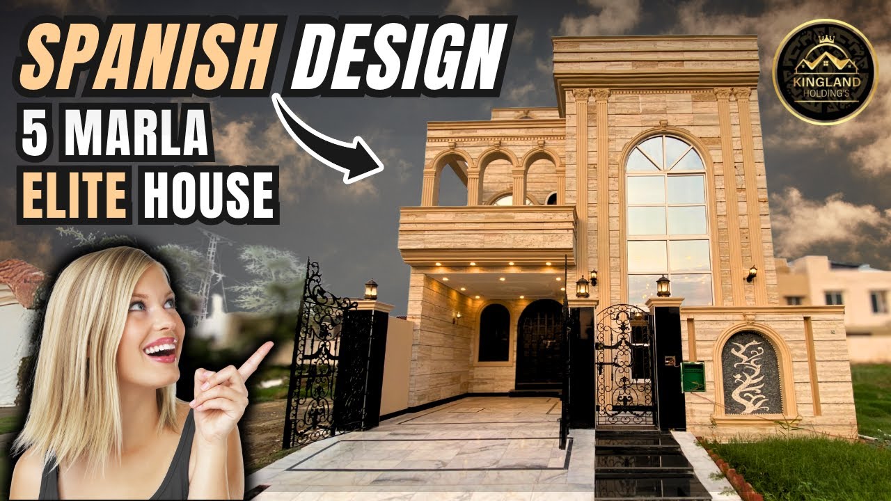 Spanish Design 5 Marla House For Sale in Bahria Orchard Lahore | Kingland Holdings