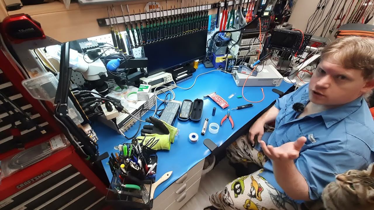 Soldering advice for a local customer.