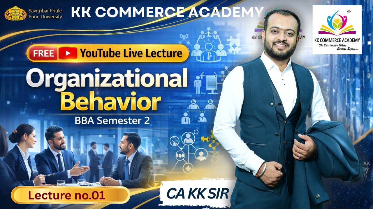 Organisational Behaviour I FYBBA I Sem 2 I Introduction I Lecture 1 I SPPU 2024 Pattern