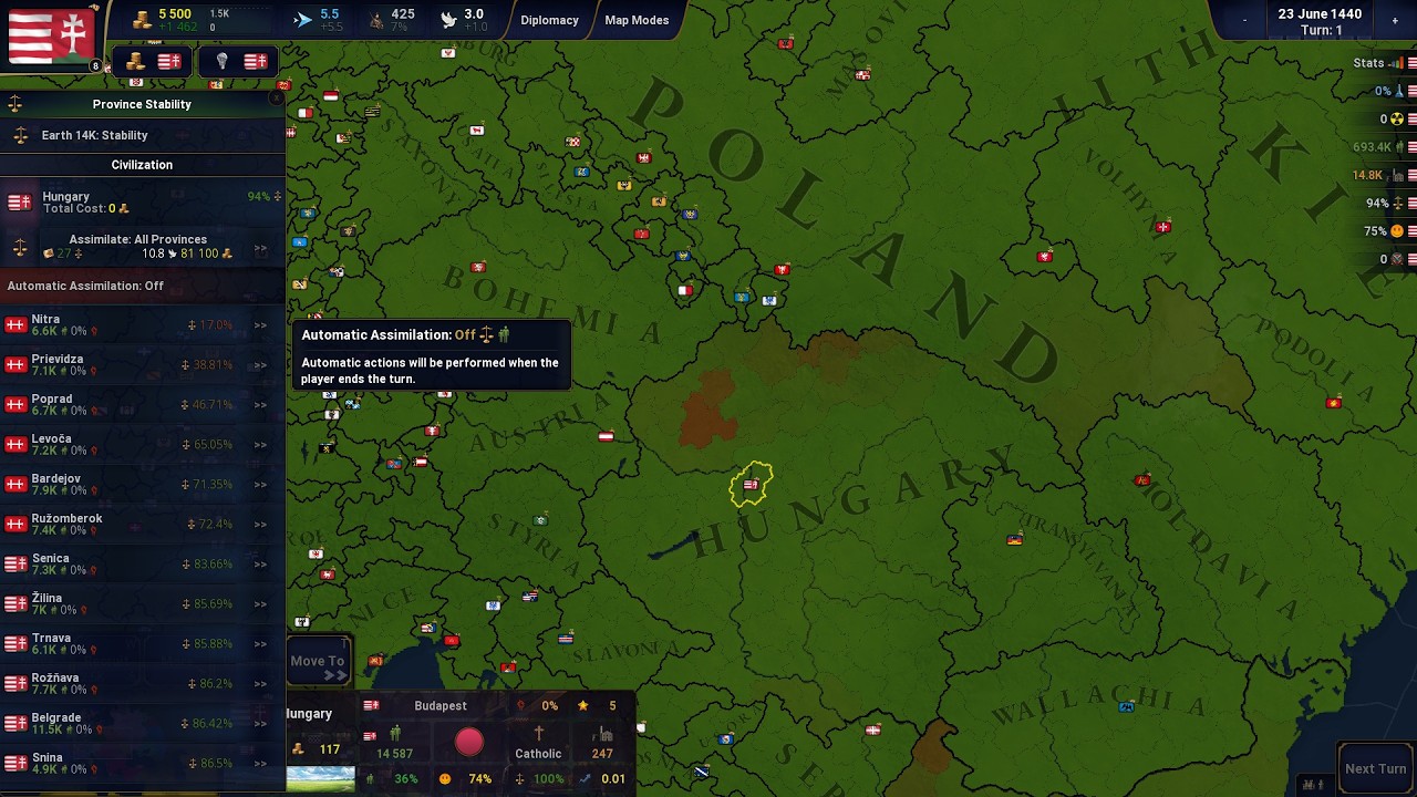Automatic Assimilation - Age of History 2: Definitive Edition