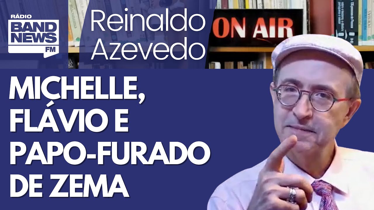Reinaldo – Michelle longe de Flávio; Zema diz não ser bolsonarista, mas quer votos da família