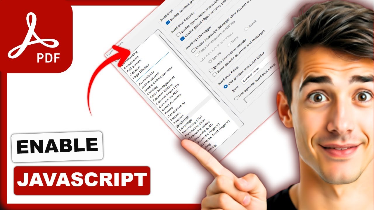 Как включить JavaScript в Adobe Acrobat (самый простой способ) (руководство 2026 г.)