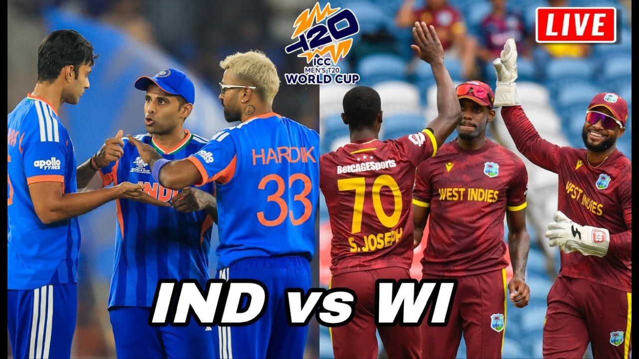 IND vs WI - T20 World Cup Cricket 26 - Tamil Commentary 🔴LIVE | RATS in2 GAMING