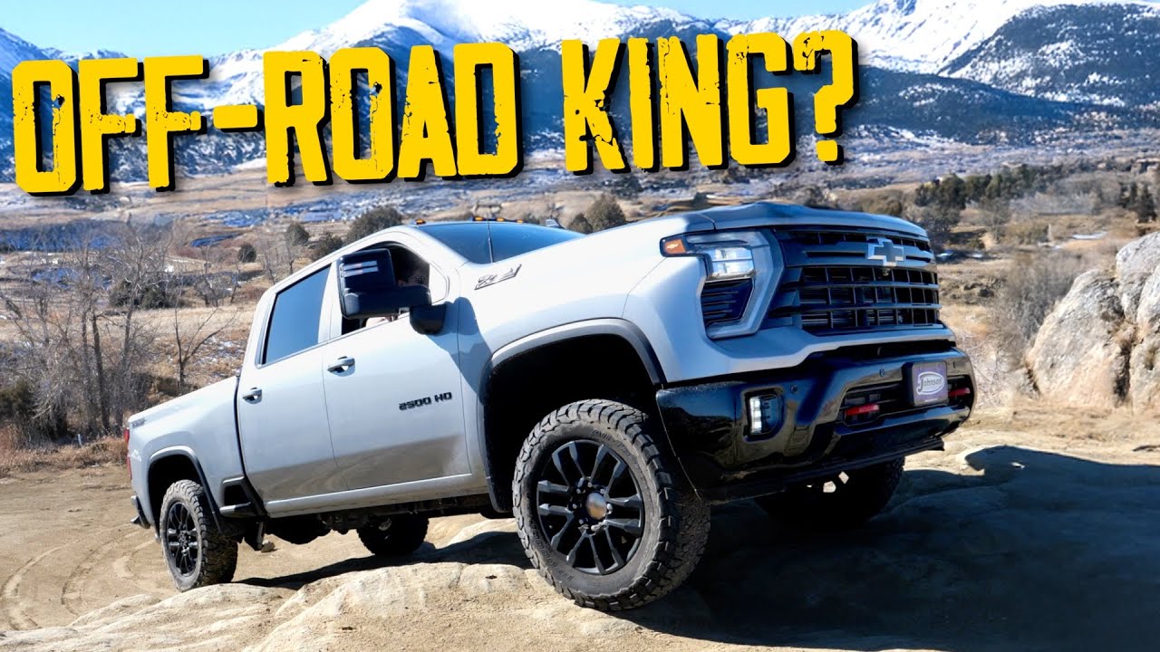 The New Chevy Silverado 2500HD Trail BOSS Really Surprised Us In This Tough Off-Road Park!