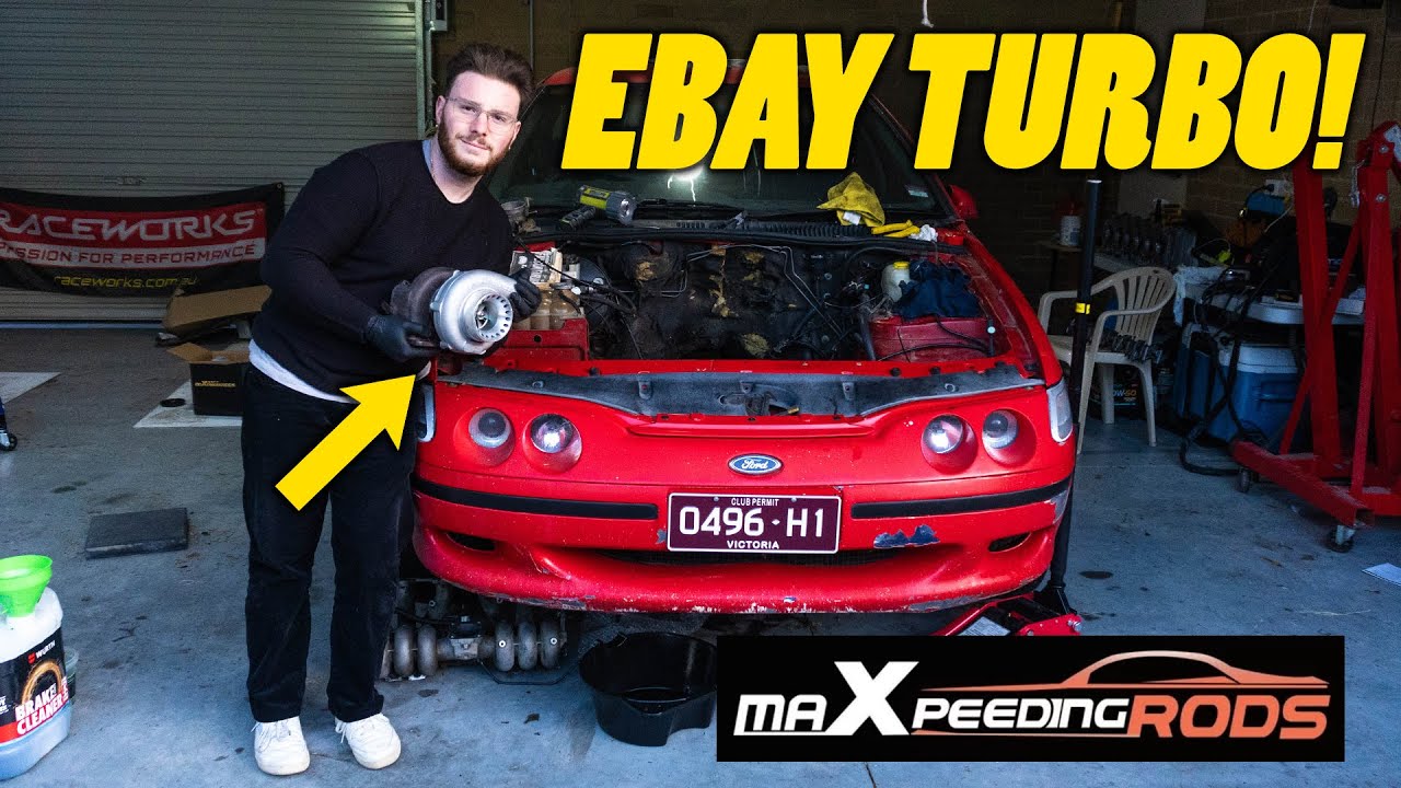 CHEAP EF XR6 GETS AN EBAY TURBO!