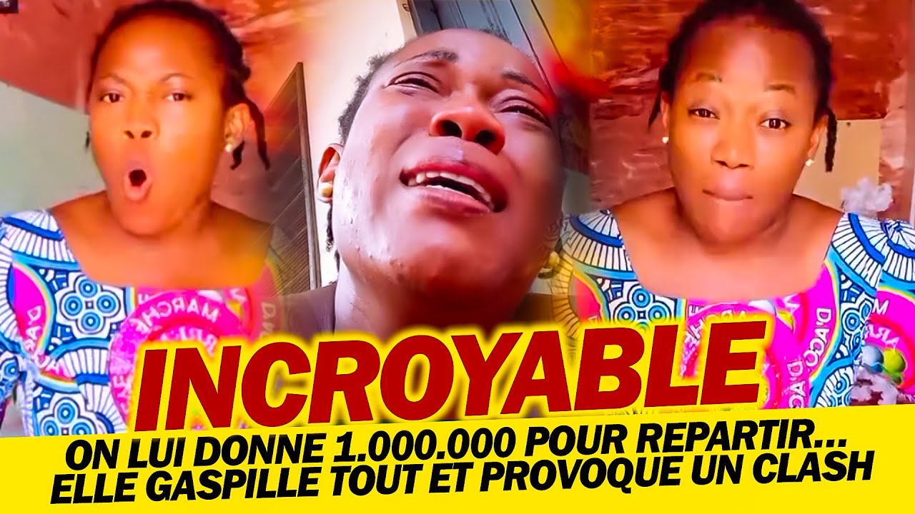 Drame du marché : la femme aidée avec 1000000 fait polémique et clash Gemy